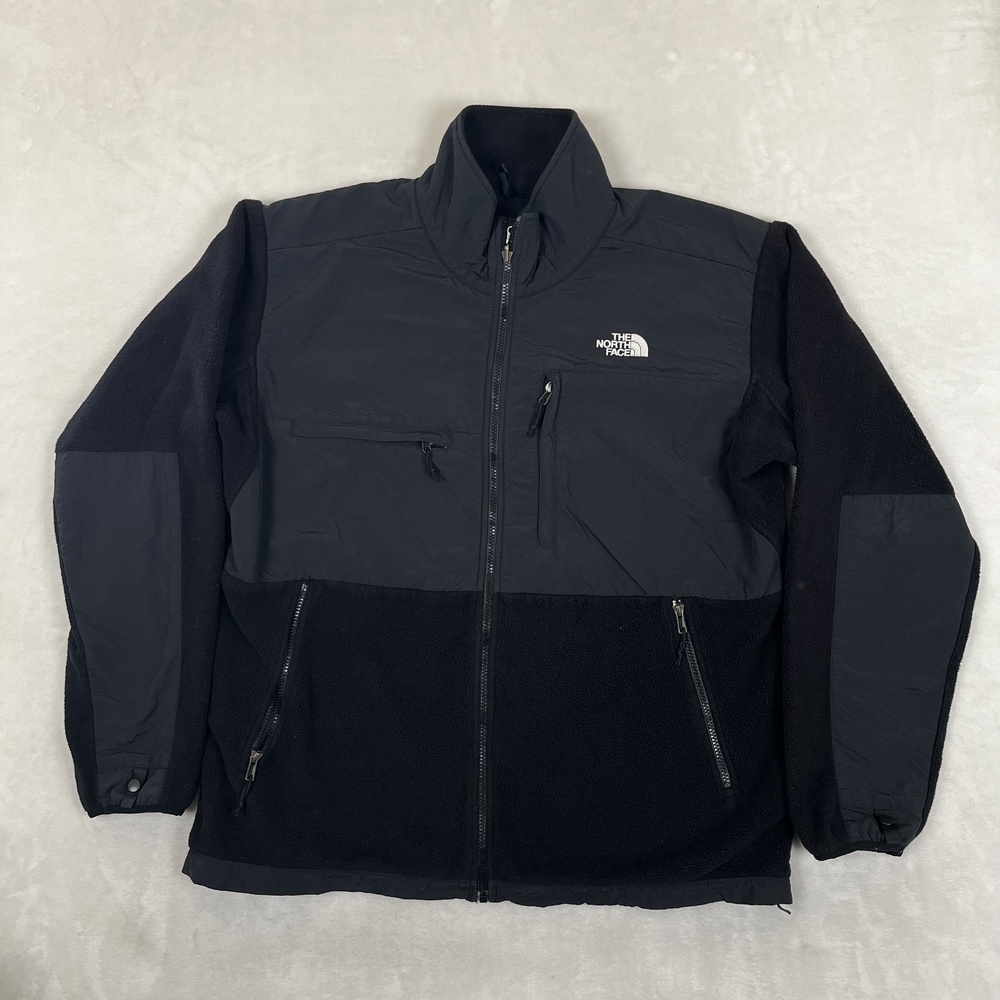 The North Face Jacket Mens XL Black Fleece Full Zip Denali Outdoor Warm Hiking